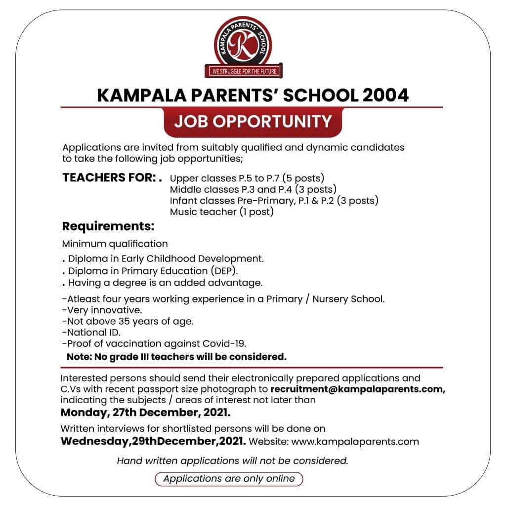 education jobs kampala